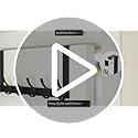 Over The Door Hooks, Door Hanger Hooks for Hanging, Over The Doors Towel Racks for Bathroom with 12 Coat Hook, Coat Rack Dorm Essentials Bathroom Accessories(1 Pack, Black)