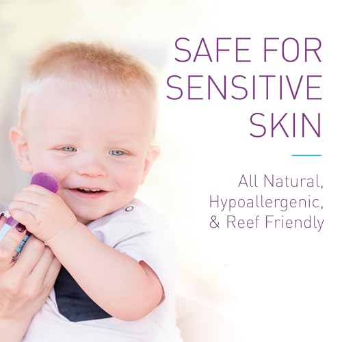 BOB KIDS SPF 30 Brush On Mineral Powder Sunscreen, Broad Spectrum Protection, Water Resistant 80 Mins, Fragrance Free, Easy to Apply for Kids & Babies, Mfg in USA