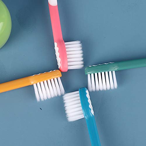 newrichbee 8 Packs Kids Toothbrush, Extra Soft Lovely Deer Toddler Toothbrush for Kids 2-8 Years (Pink&Orange&Blue&Green)