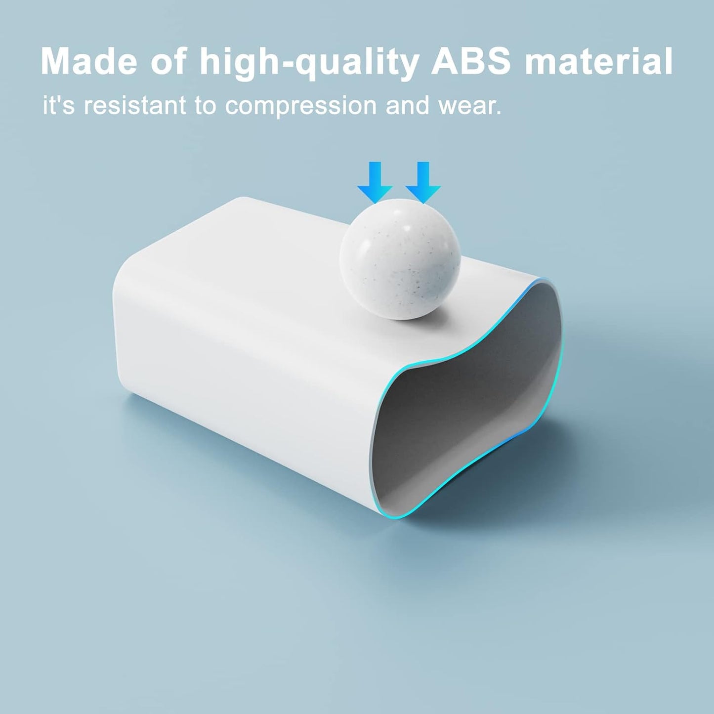 N. NETDOT 3 Pack 10L / 2.6 Gallon Small Trash Can with Lid, Bathroom Garbage Can with Pop-Up Lid, Waste Basket for Bathroom, Kitchen, Bedroom, Powder Room, Craft Room, Office, College (Off White)