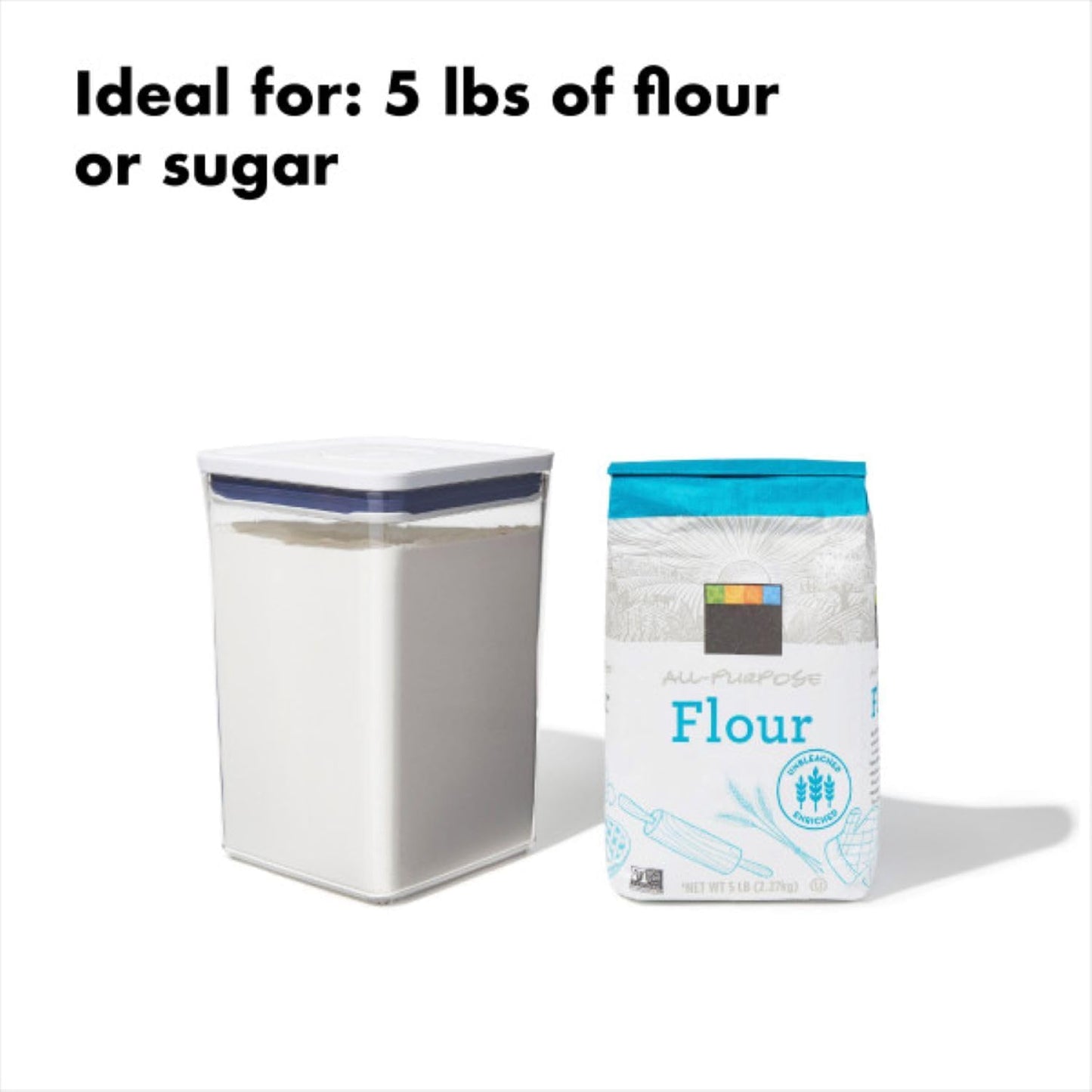 OXO Good Grips POP Container - 4.4 Qt/4.2 L, Airtight Food Storage Containers