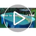 WIRHAO Foldable Non-Inflatable Kids' and Adults' Outdoor Swimming Pool Hard Plastic Shell Kid Pool for Backyard Dog Pools (113" x 66" x 20")