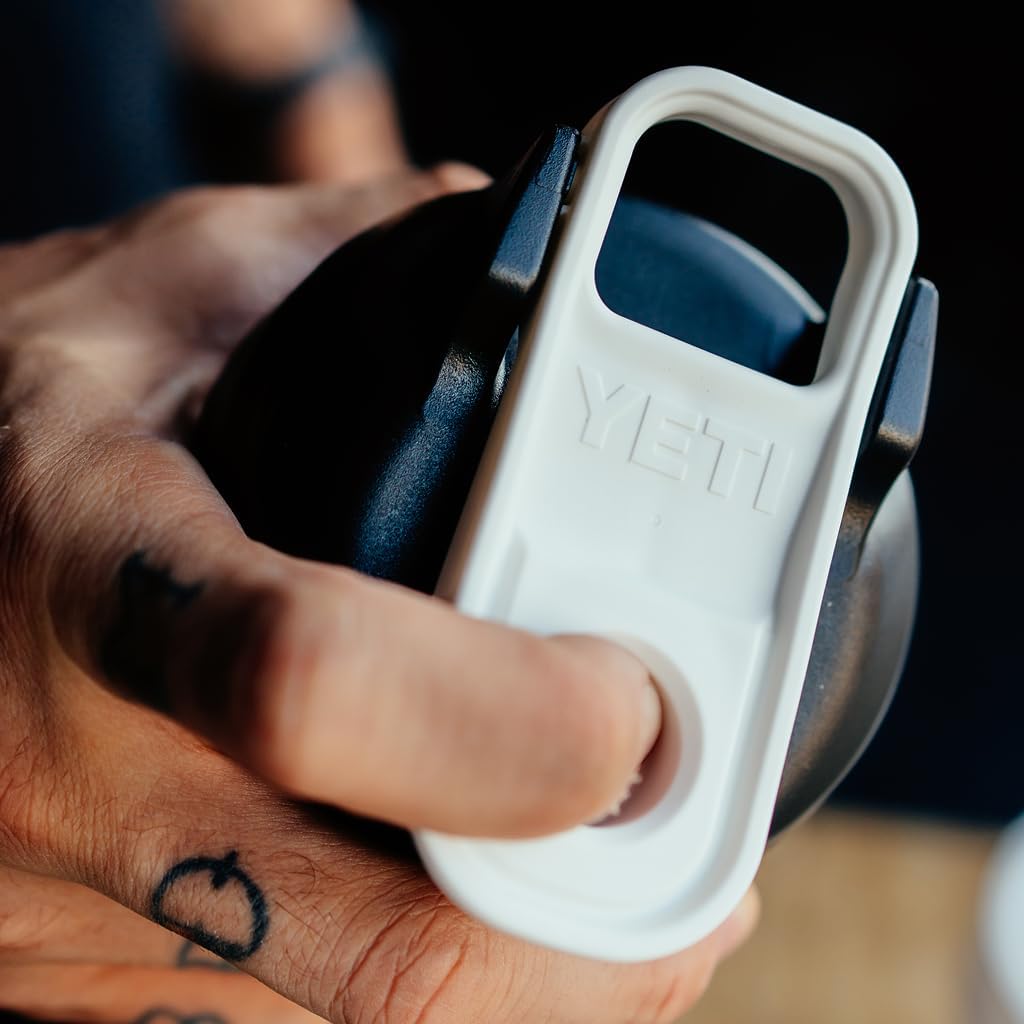 YETI Yonder Helimix Vortex Blender Shaker Bottle Holds up to 27oz | No Blending Ball or Whisk | USA Made | Portable Pre Workout Whey Protein Drink Shaker Cup | Dishwasher Safe, Charcoal