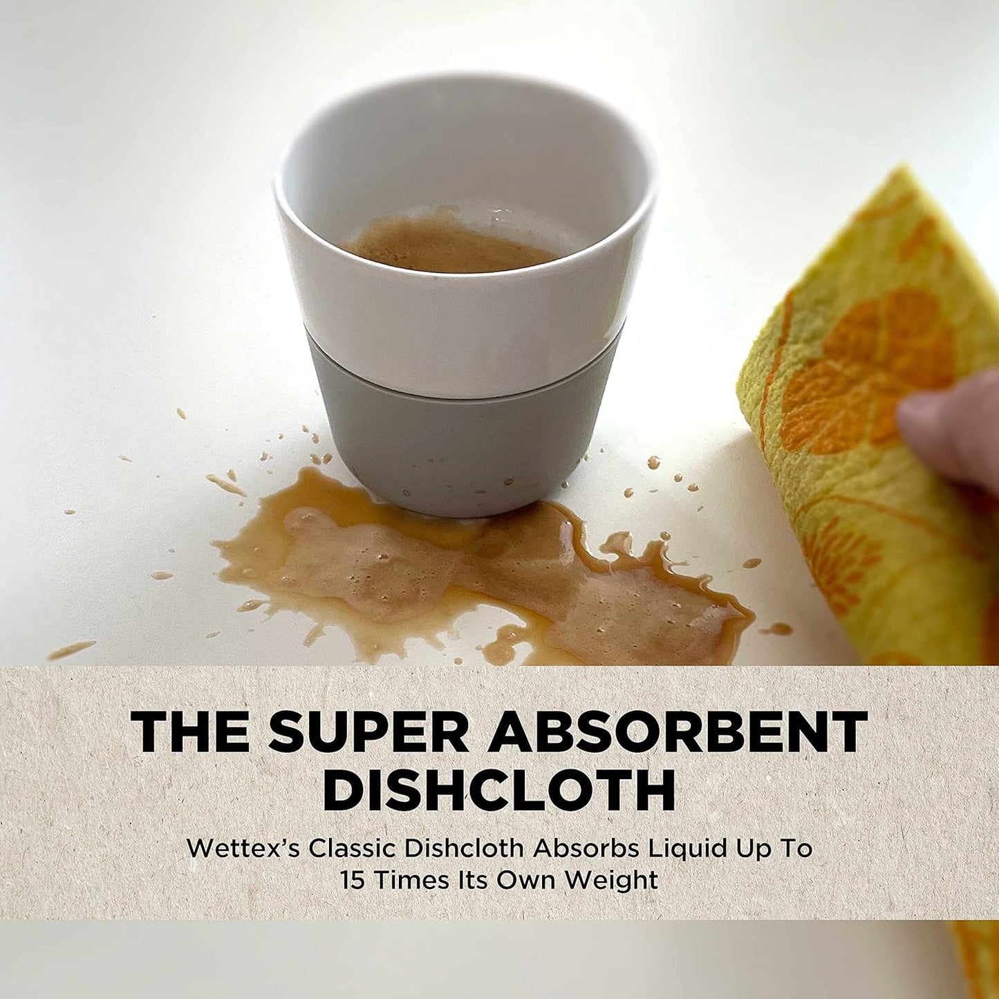 Wettex The Original 10 Pack Swedish Dishcloth for Kitchen