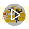 SEEKONE 1800W Heat Gun Compact Design Heavy Duty Hot Air Gun 122℉-1202℉(50℃- 650℃)Variable Temperature Control for 2 Speed Settings with 4 Nozzels for Crafts, Vinyl Wrap, Shrink Tubing