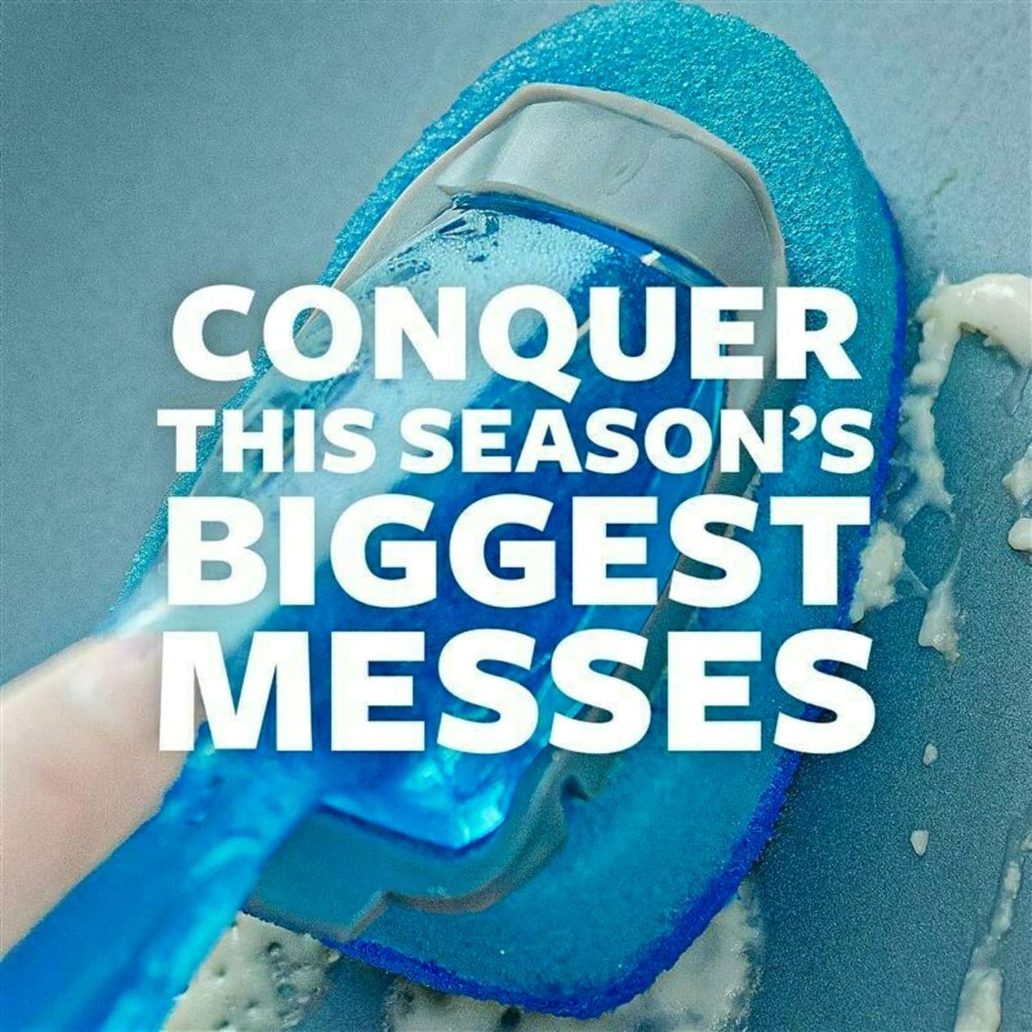 Scotch-Brite Non-Scratch Dishwand Kit, 1 Dish Wand & 7 Sponge Refills, Keep Hands Out of the Mess, Removes Stuck-on Food, Best for Nonstick Pots and Pans, Glass, & Tubs, Fits all Scotch Brite Refills