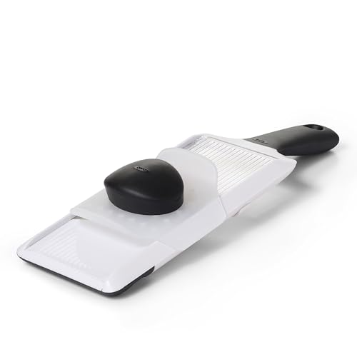 OXO Good Grips Handheld Mandoline Slicer for Kitchen, Adjustable Vegetable Slicer
