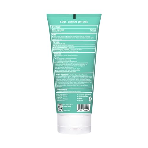 Thinkkids SPF 50+ Mineral Sunscreen, 6 Fl Oz – Safe, Natural Baby Mineral Sunscreen for Children - Water Resistant Sun Cream – Broad Spectrum UVA/UVB Sun Protection – Reef Safe