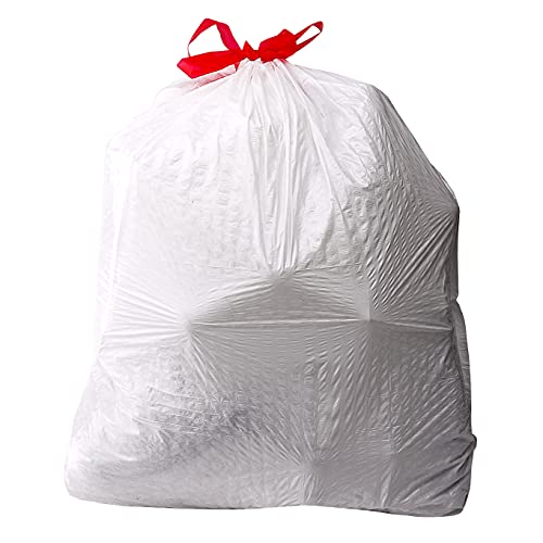 Basics Flextra Tall Kitchen Drawstring Trash Bags, 13 Gallon, 120 Count