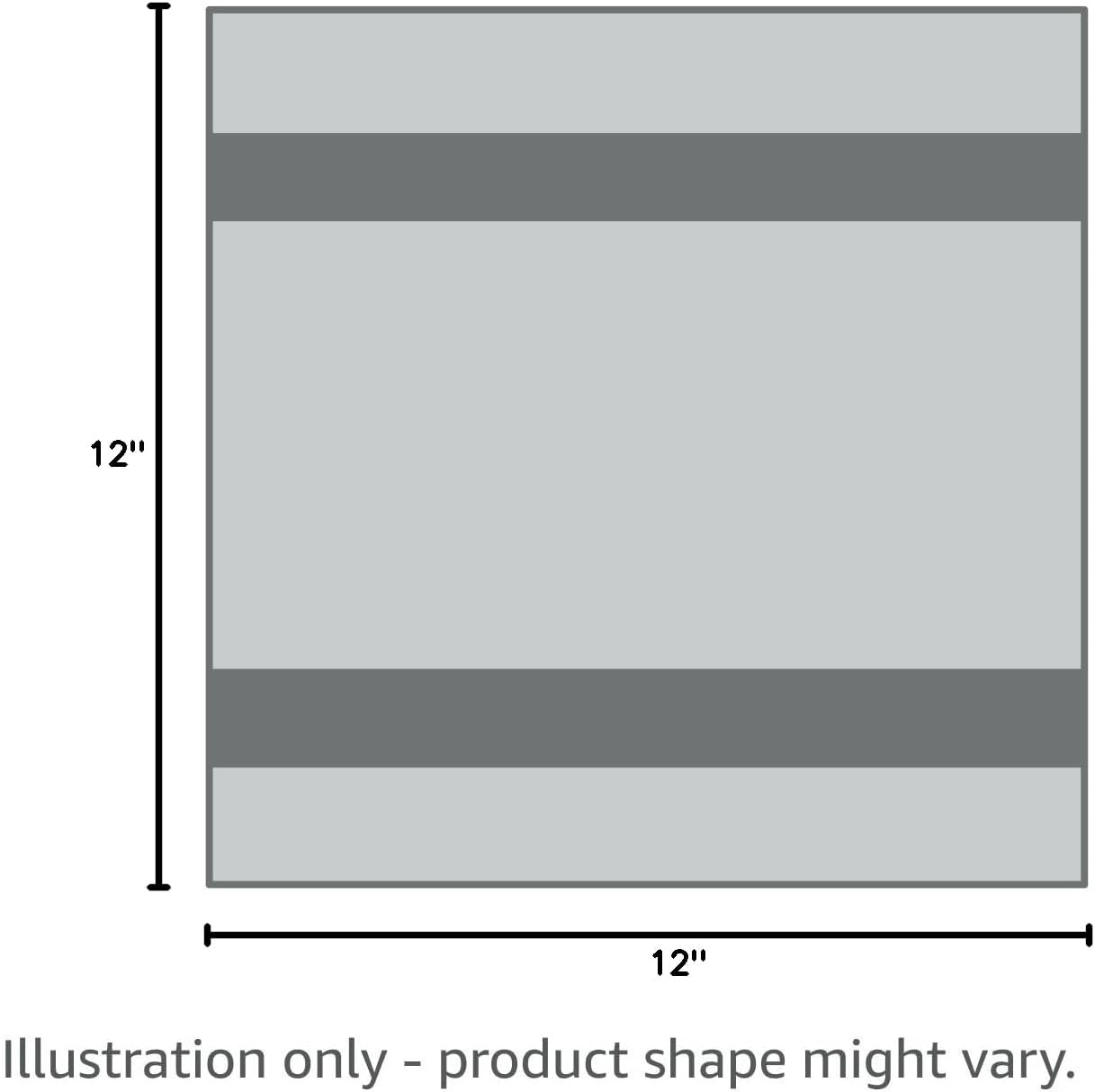 Bumble Dish Towels & Dish Cloths (8 Pack) | 100% Cotton Kitchen Towels | 12" x 12" | 405 GSM | Soft, Highly Absorbent & Durable Rags for Washing Dishes | Gray