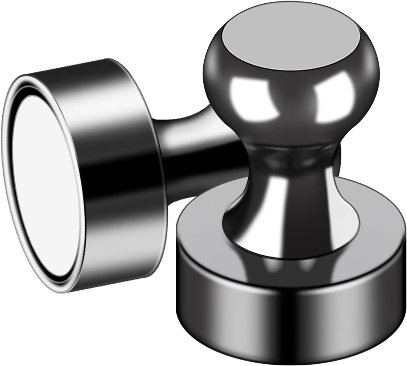 LOVIMAG Fridge Magnets 12Pcs Refrigerator Whiteboard Small Strong Magnet Classroom Kitchen Accessories Decorative Locker Set Decor Must Haves Office Calendar Refrigerador Magnetic Cute Crafts Black