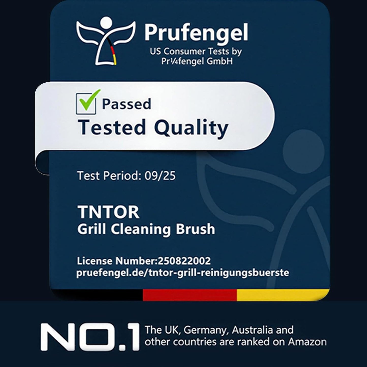 TNTOR Grill Brush with Scraper, 18" Adjustable Handle BBQ Grill Brush for Outdoor Grill, Extra Strong Grill Cleaner Accessories for Grill/Smoker/Gas/Charcoal Grill Cleaning-Grill Gifts for Men/Dad