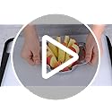 Apple Slicer, HEAVY DUTY Apple Corer, 12-Blade Stainless Steel Apple Cutter Divider Pitter ，Sturdy and Sharp