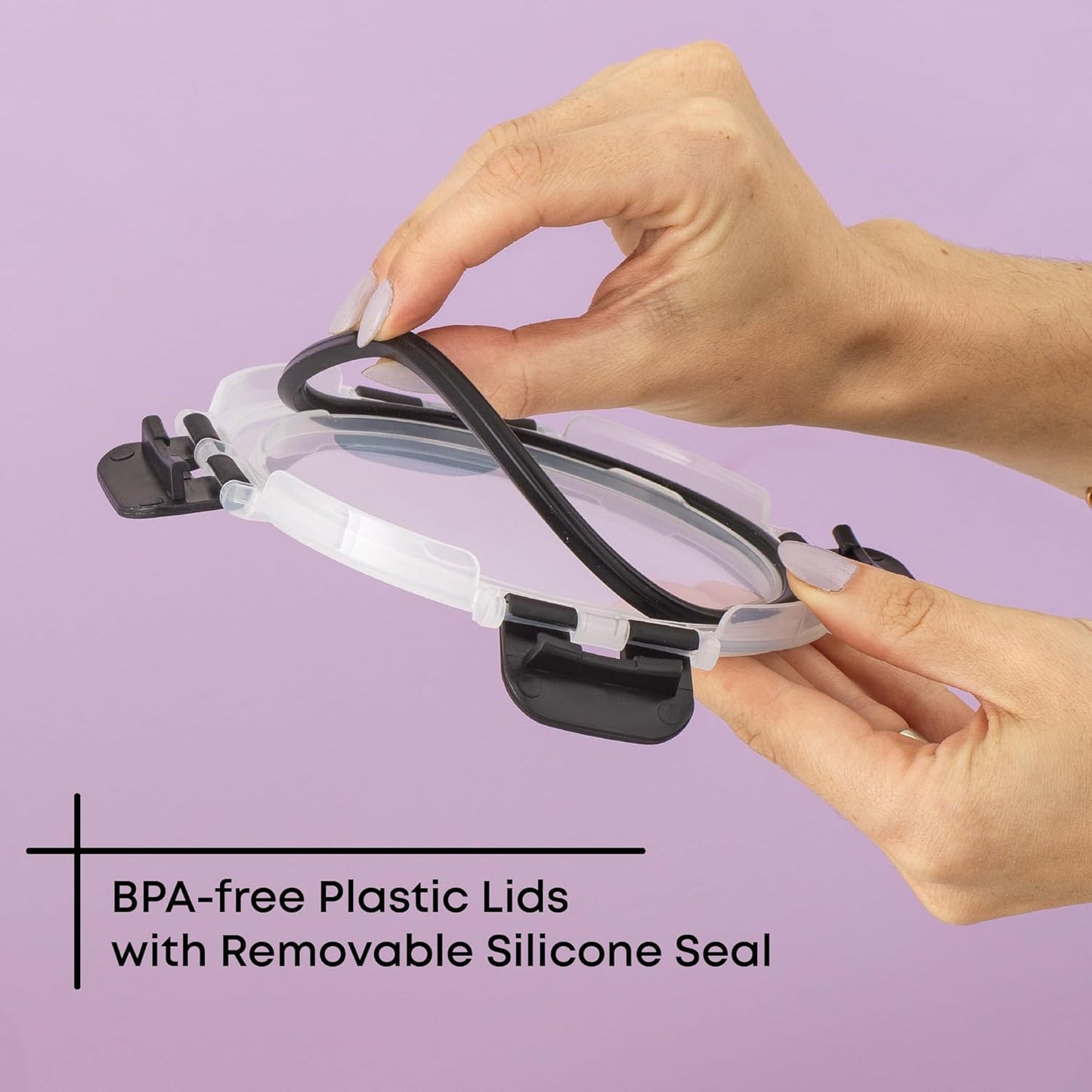 JoyJolt 24pc Borosilicate Glass Storage Containers with Lids | 12 Airtight/Freezer Safe Food Storage Containers for Pantry and Kitchen | Meal Prep Container for Lunch | Glass Tupperware Set