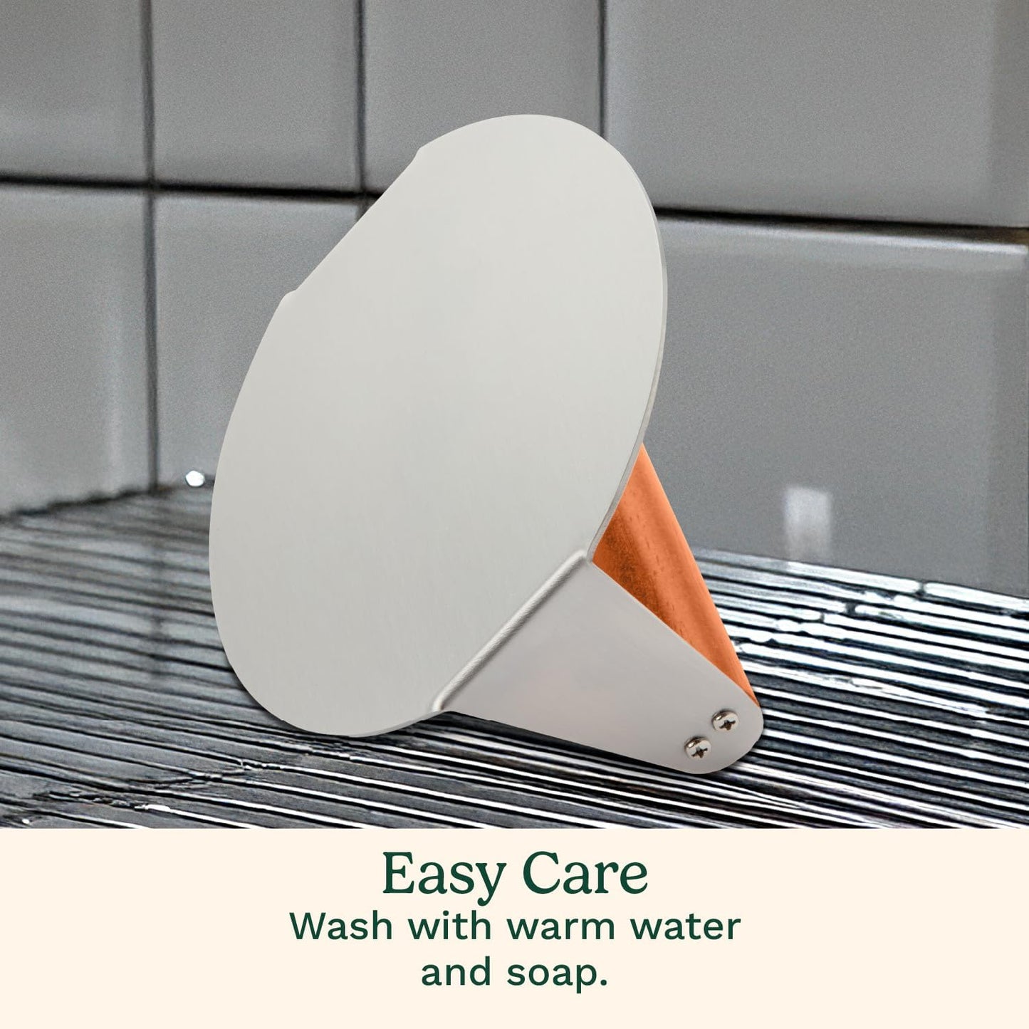 Cuisinart 6" Stainless Steel Smashed Burger Press, Juicy and Crispy Burgers for BBQs, Cookouts