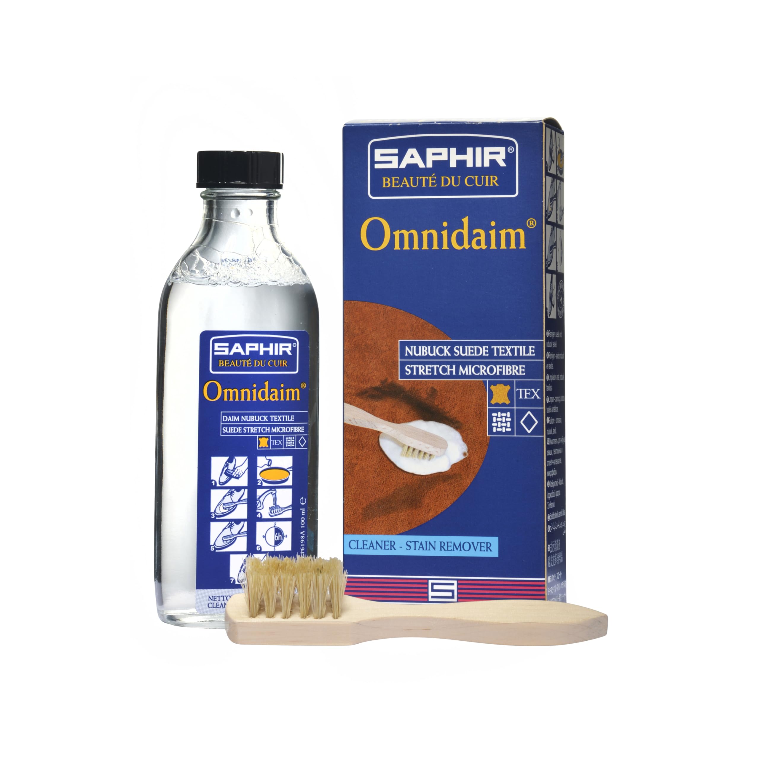 Saphir Cleaner Suede Nubuck Leather Omnidaim