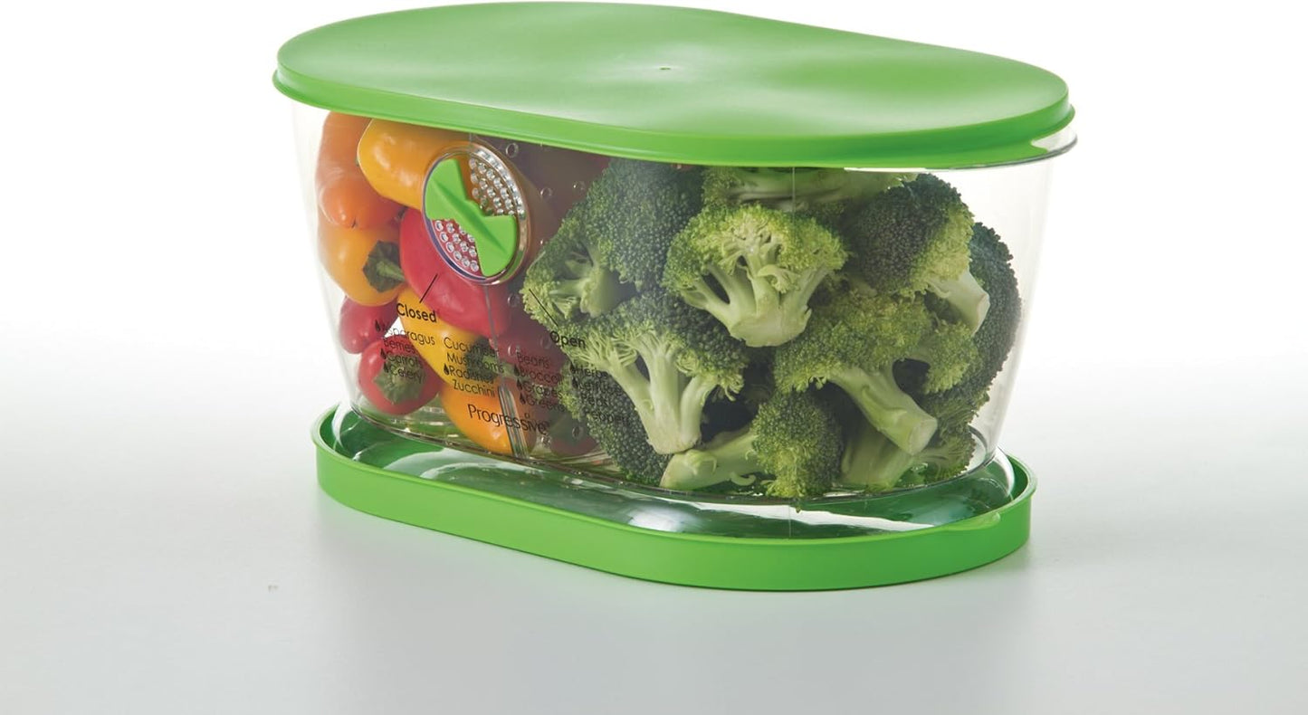Prep Solutions by Progressive Lettuce Keeper Produce Storage Container, 4.7 Quarts, Green (LKS-06)