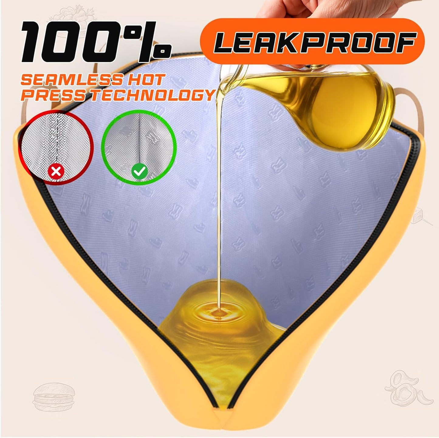 BBQ Blanket for Resting Meat Extra Large, 25in BBQ Meat Resting Blanket for Smoking, Grilling Meat Insulated Resting Bag with Wide Mouth for Large Brisket/Turkey