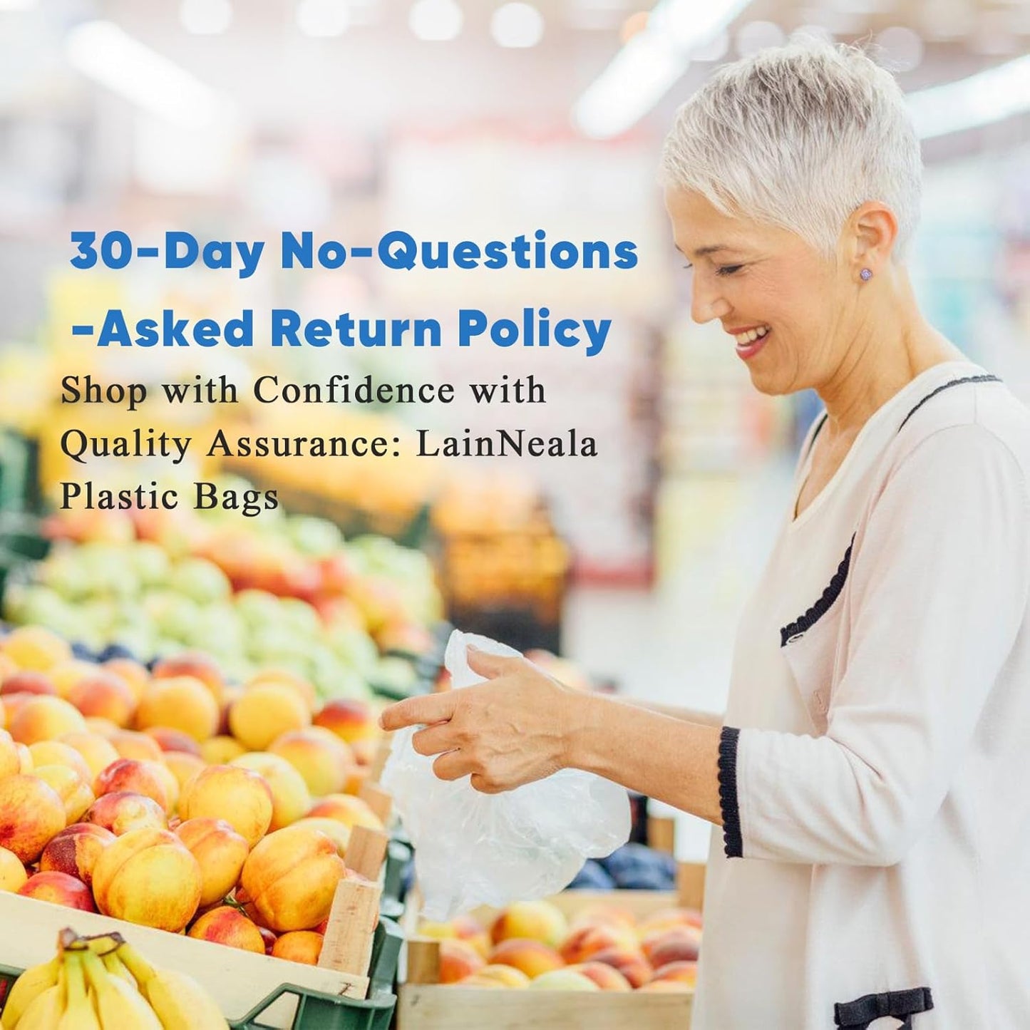 LainNeala Small Trash Bags 4 Gallon, 100 Count Small Garbage Bag Bathroom White Mini Trash Bag Trash Can Liners Unscented Small Garbage Bags for Bathroom Can