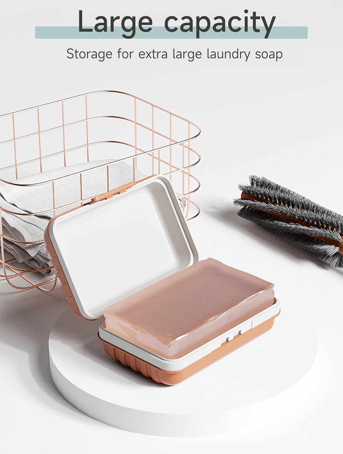 Travel Soap Holder with Lid - Draining Soap Box for Shower -Compact Travel Soap Case Leak-Proof Design for Camping, Hiking, Gym & Outdoor Use | Keeps Soap Dry & Hygienic