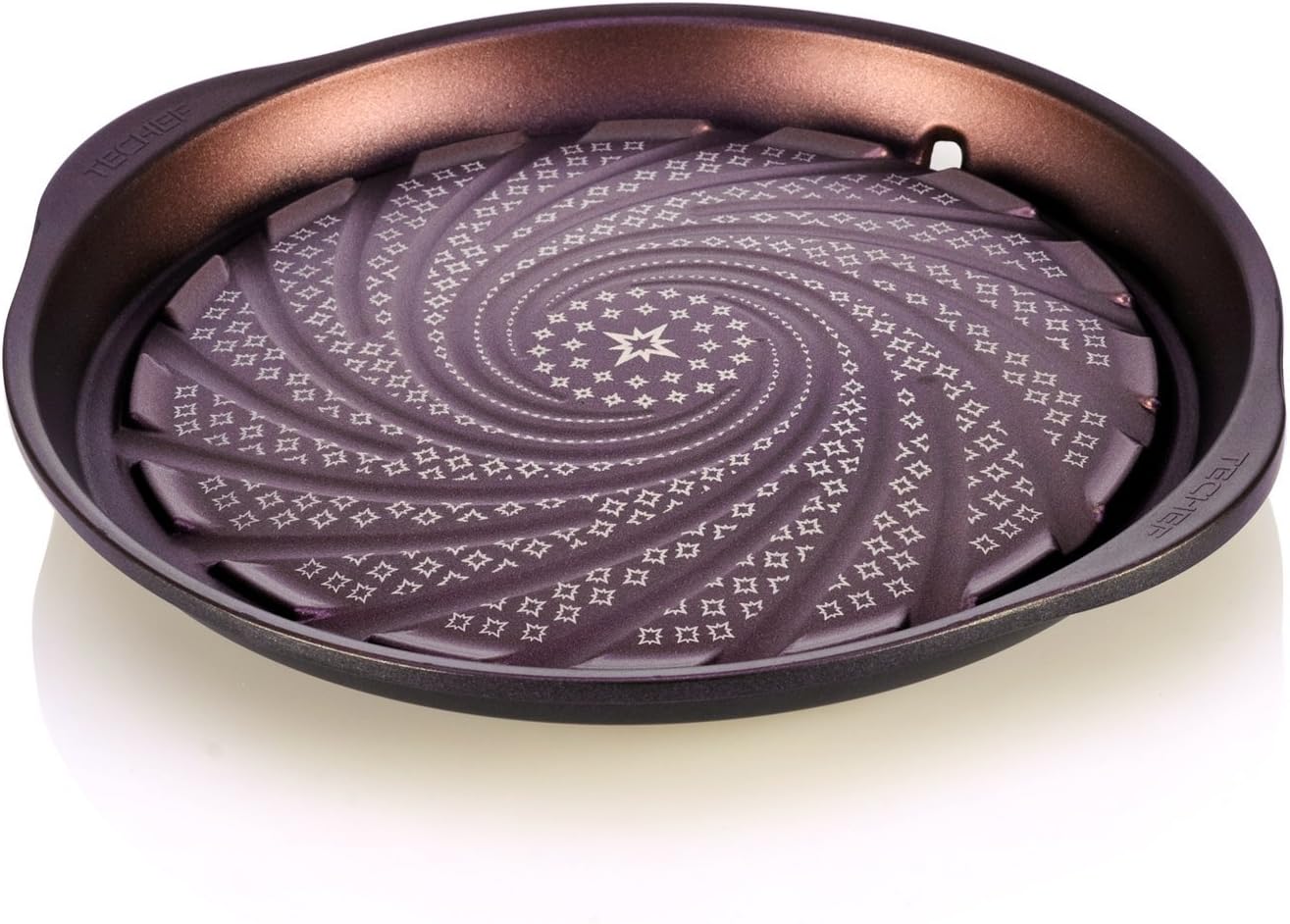 TECHEF - Korean BBQ Nonstick Grill Pan, KBBQ Grill Pan, PFOA-Free, Dishwasher Oven Safe, Made in Korea