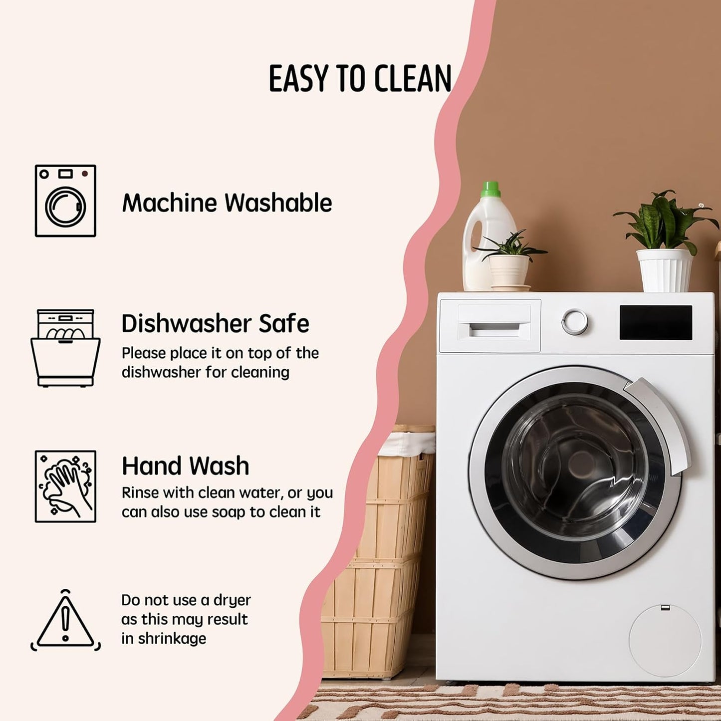 Augine Swedish Dishcloths for Kitchen, Swedish Dish Cloths 5 Pack, Super Absorbent Reusable Paper Towels Washable, Biodegradable, Quick Drying, Dishwasher Safe