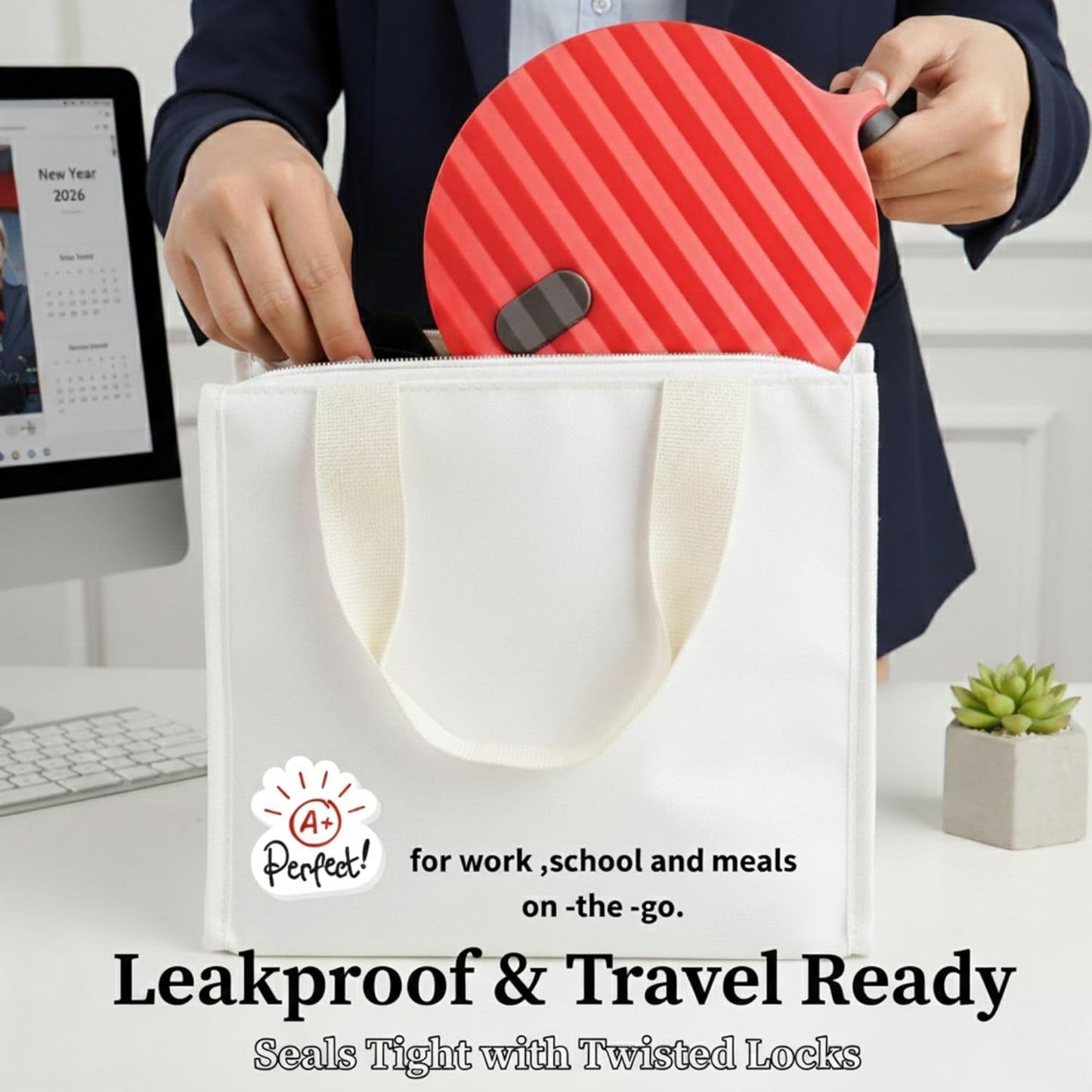 AI LOVE PEACE Microwaveable Ramen Noodle Bowl Cooker 40oz for Ramen, Rice, Pho, Soup, and Pasta, Dishwasher Safe and Portable, Ideal for Home, Office, Dorm, or Gift (Red)