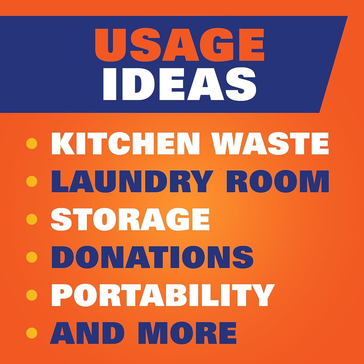 Hefty Ultra Strong Tall Kitchen Trash Bags, Unscented, 13 Gallon, 80 Count