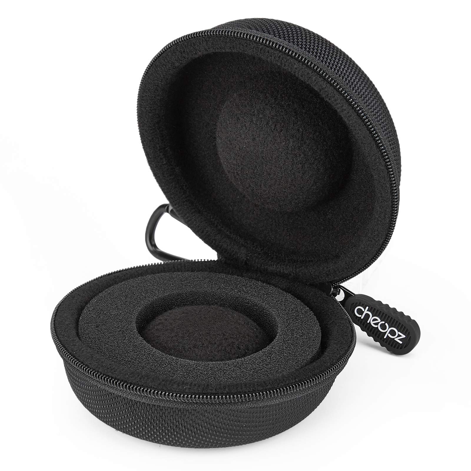 Cheopz Travel Watch Case Single Storage Box for Wristwatches & Smart Watches up to 50mm, Black