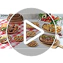 ZORRITA 2 Lb Paper Food Trays - 100 Pack Disposable Nacho Trays Brown Food Boats Take Out Basket Holders for Serving Party Snacks Hot Dogs Tacos Fries